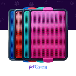 Sanitário Canino Grande Banheiro Pet Educador Xixi Sim Tapete Higiênico Cachorro