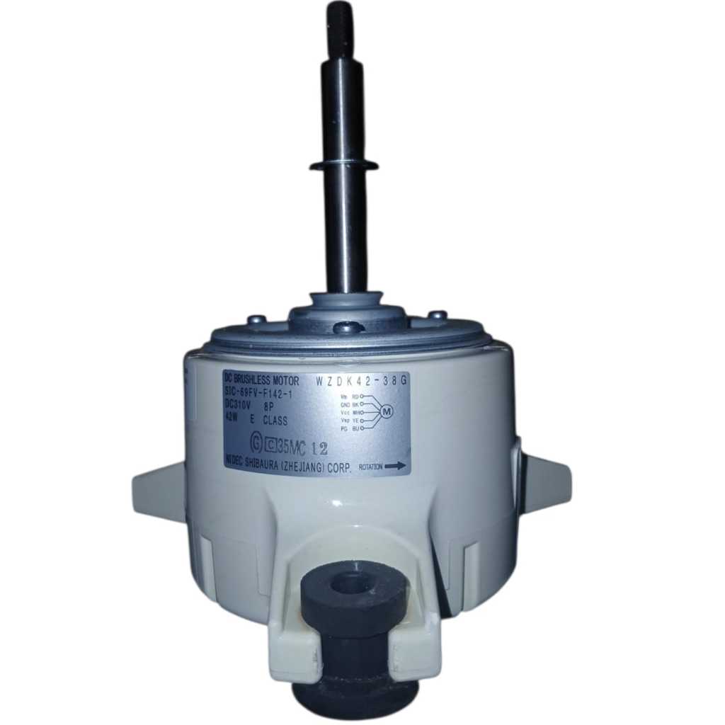 Motor Ventilador da Evaporadora Cassete Midea SIC-69FV-F142-1 WZDK42-38G 40KVCB30C5 40KVQB30C5