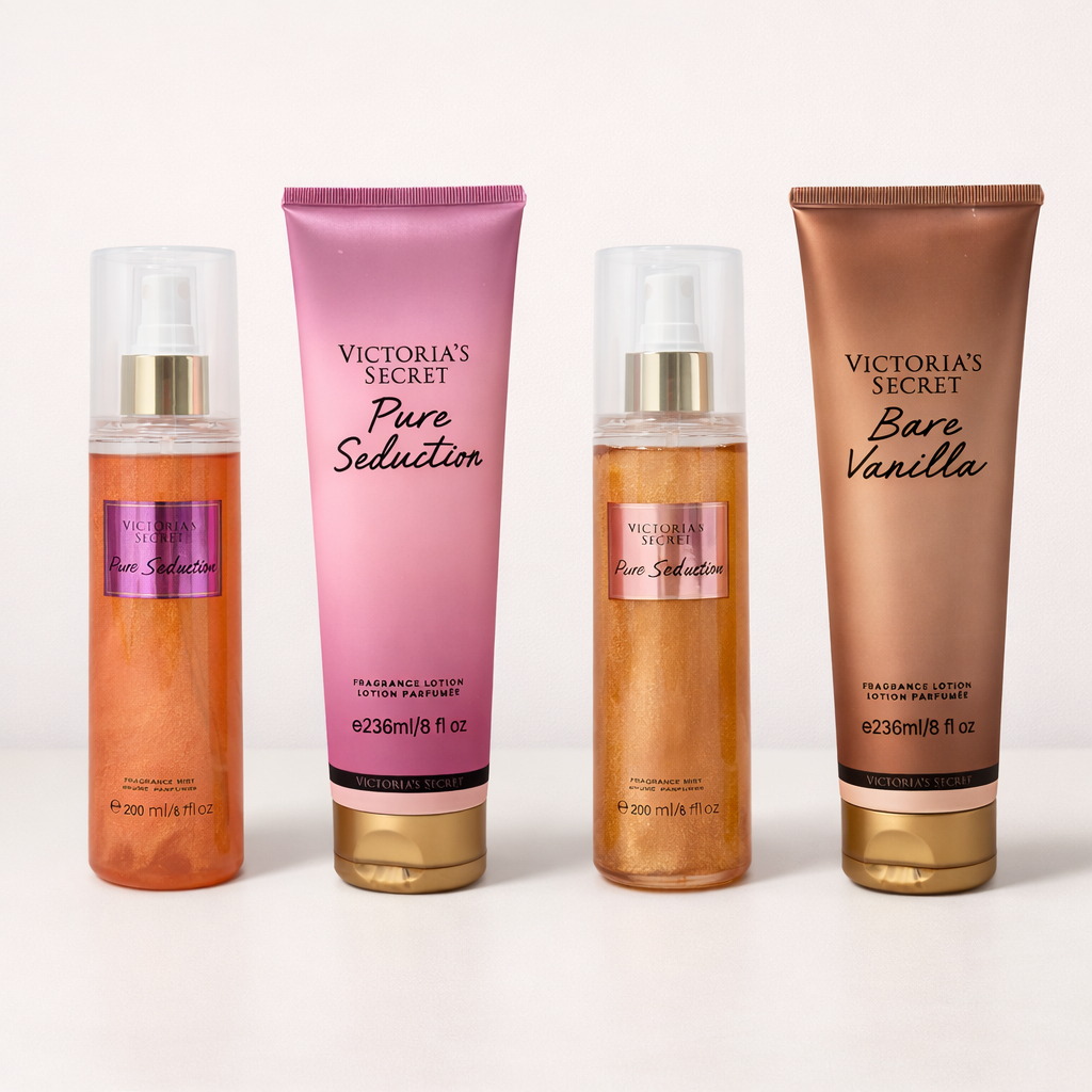 Kit Body Splash + Loção Hidratante Victoria's Secret Creme de HIdratação Perfume Corporal Inspiração