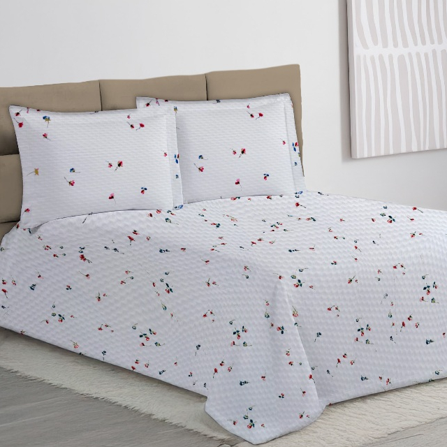 Colcha Cobre Leito Solteiro 2 Pçs Piquet Favinho Todos os Tamanhos Casal Queen em Oferta na Shopee