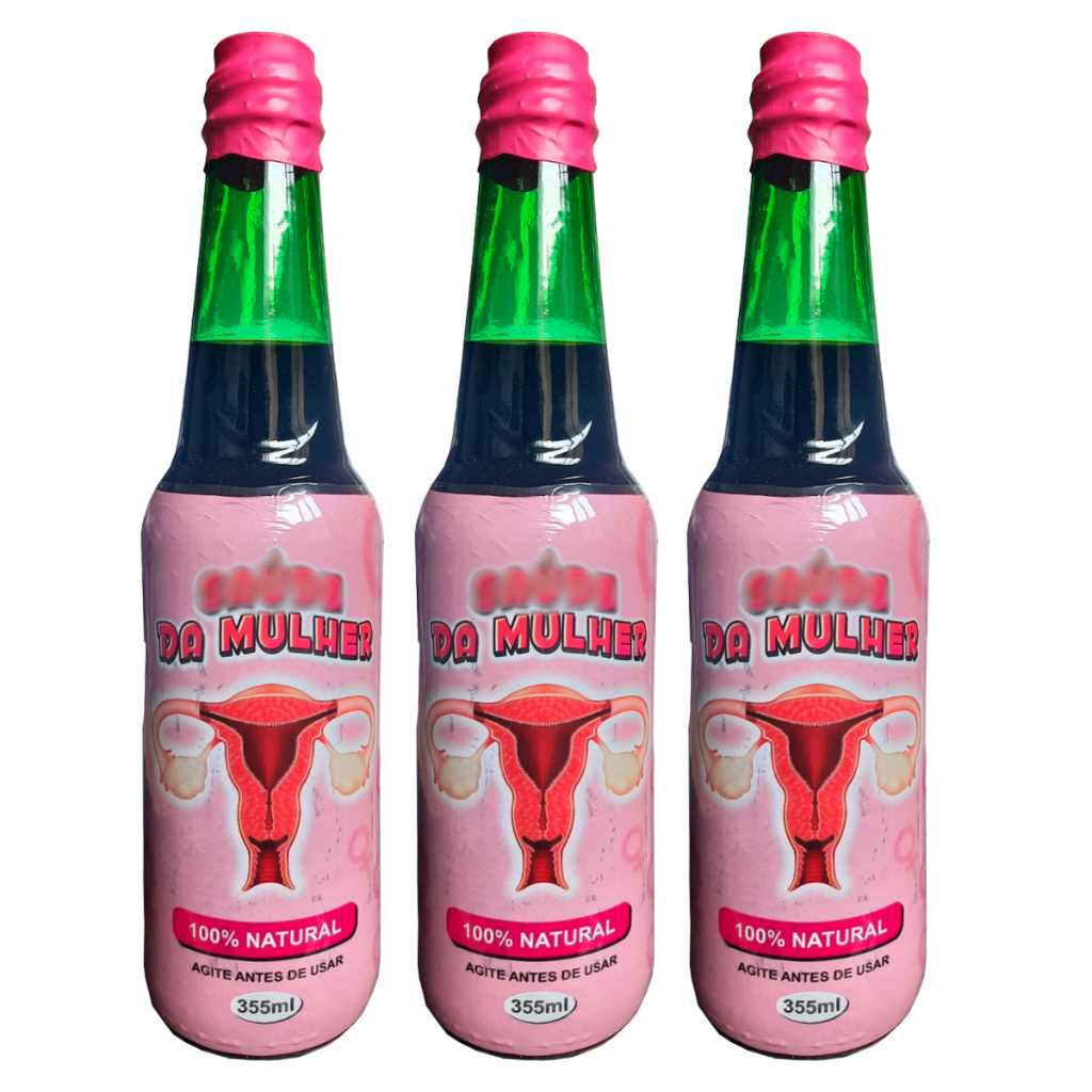 3 Un. S. da Mulher Garrafa 355ml