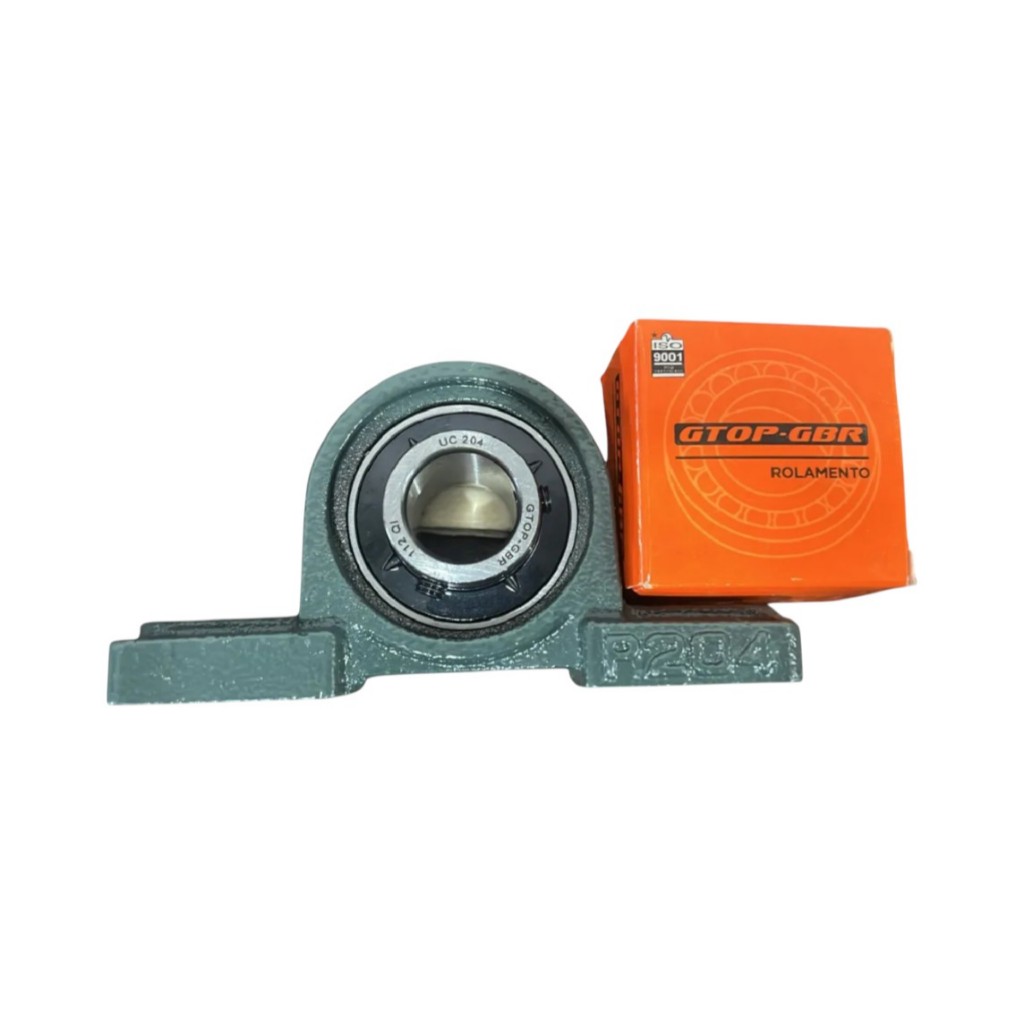 Ucp 204 Mancal Pedestal E Rolamento Eixo 20mm Ucp204