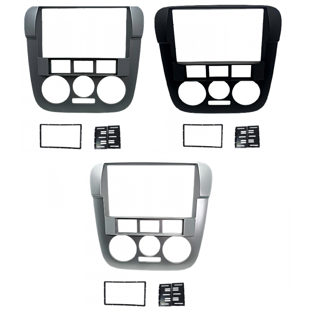 Moldura Fiamon 7 Polegadas Para Volkswagen Gol Parati Saveiro G4 - Botões Deslocados em Oferta na Shopee