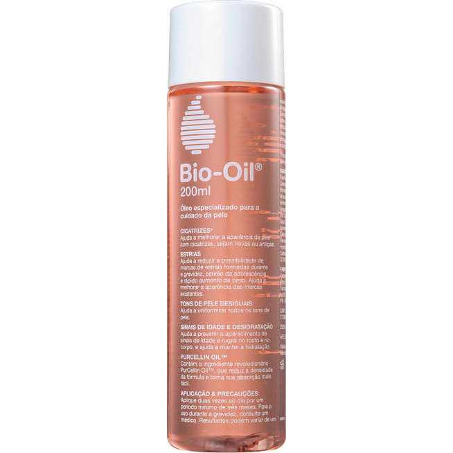 Óleo Corporal Bio-oil Antiestrias E Cicatrizante 200ml em Oferta na Shopee