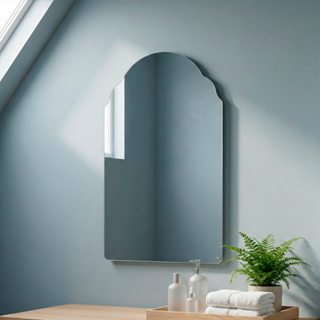 Espelho Orgânico De Parede Grande 44x64cm Modelo Marrocos em Oferta na Shopee