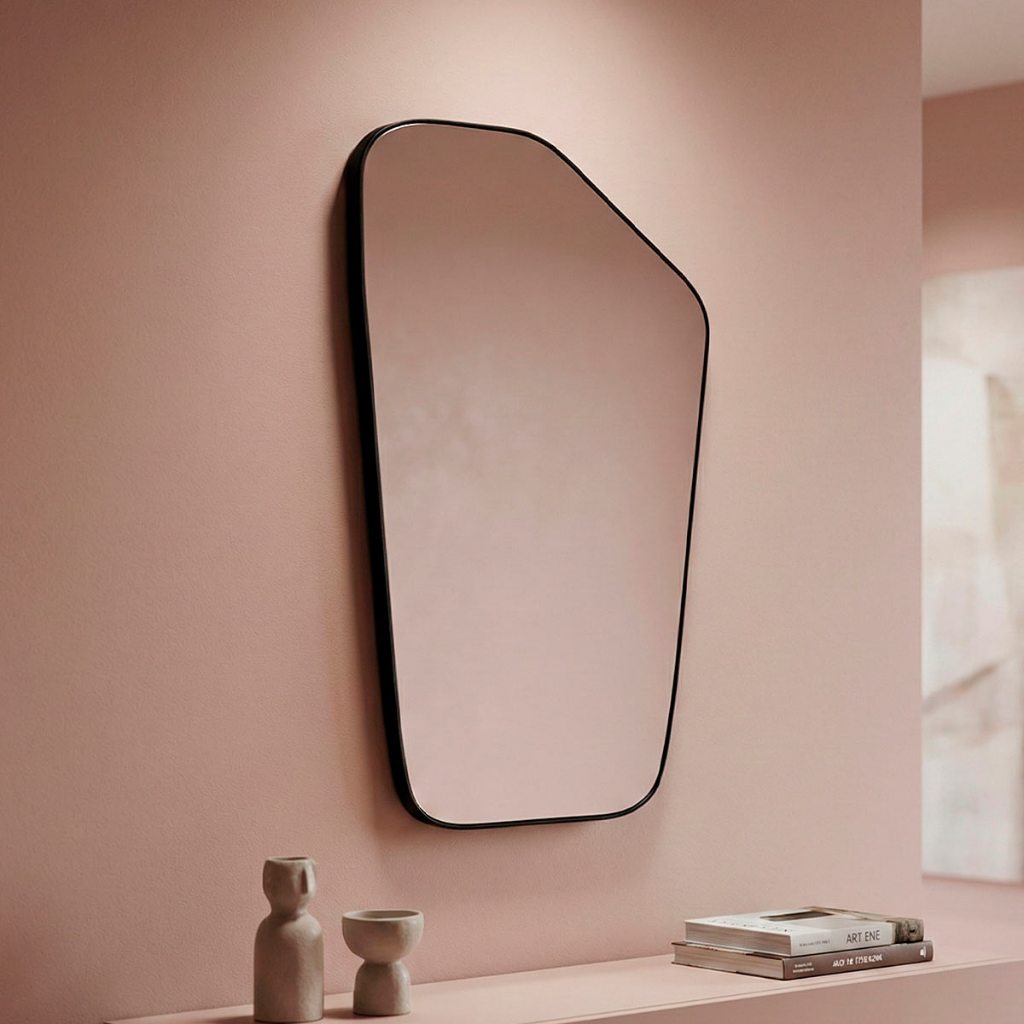 Espelho Do Pinterest Grande Orgânico 44x64cm - Modelo Texas em Oferta na Shopee