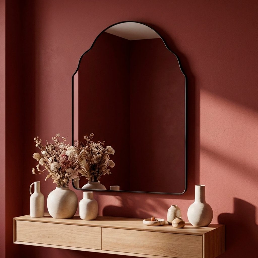 Espelho Do Pinterest Grande Orgânico 44x64cm - Mod. Marrocos em Oferta na Shopee