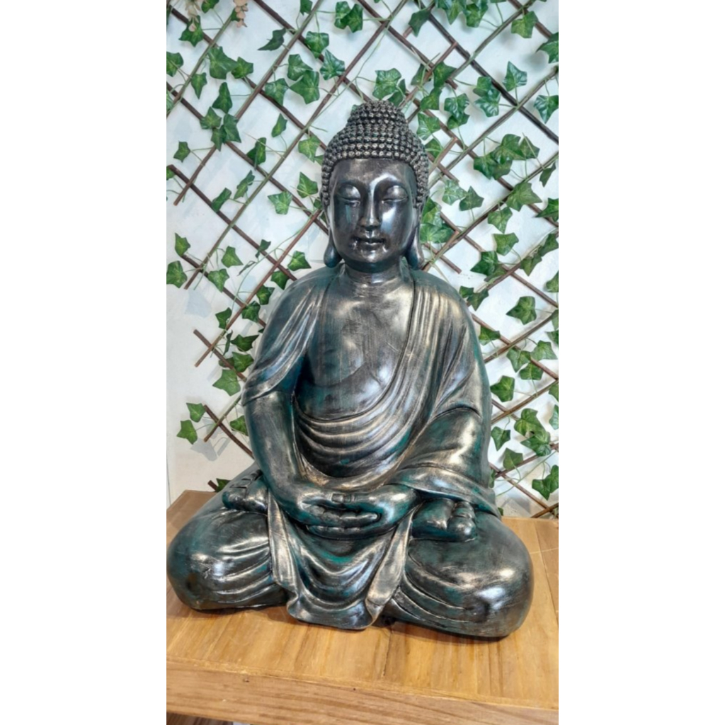 Buda Esotérico Grande – Decoração Elegante para Jardim ou Espaço Zen