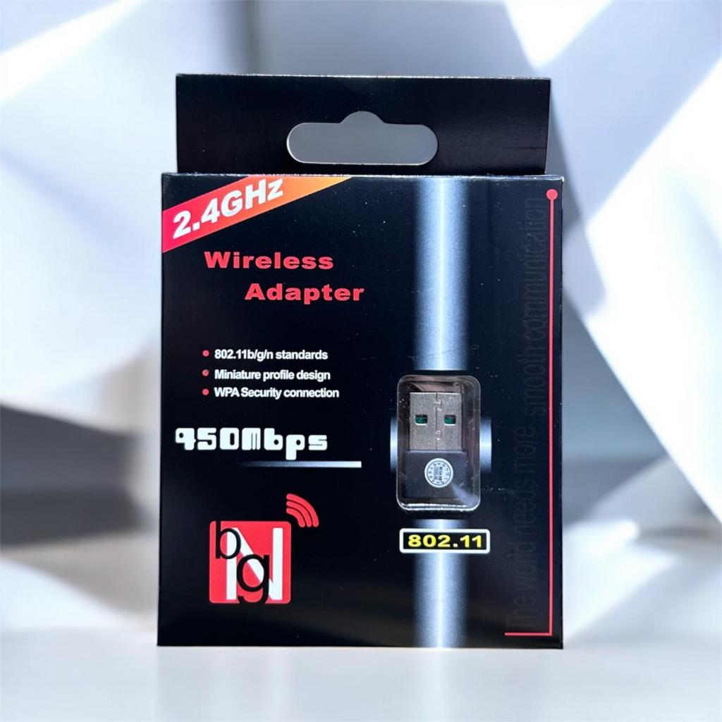 🔌⚡ Mini Adaptador USB Wireless 2.4GHz 950Mbps 💻📶 Wi-Fi Rápido e Estável 🚀🔥