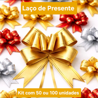 Laço para Presente 30mmX480mm Varias Cores Laço Facil Decorativo em Oferta na Shopee