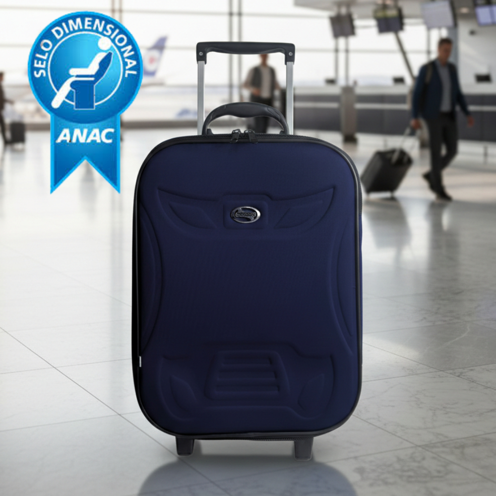 Mala de viagem 10Kg bordo Forrada Resistente Grotaferrata