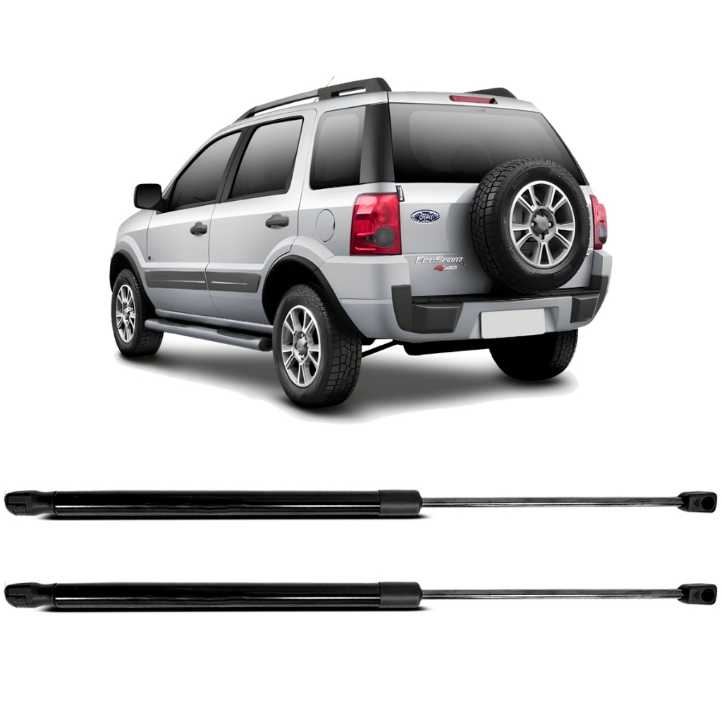 Amortecedor Porta Malas Ecosport 2003 A 2020 Pistão Tampa Traseira