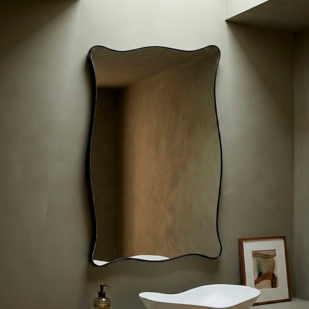 Espelho Grande Decorativo Orgânico 60x80cm - Modelo Paris