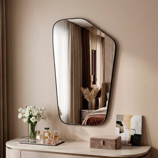 Espelho Orgânico Moderno Decorativo Grande 60x80cm Mod Texas em Oferta na Shopee