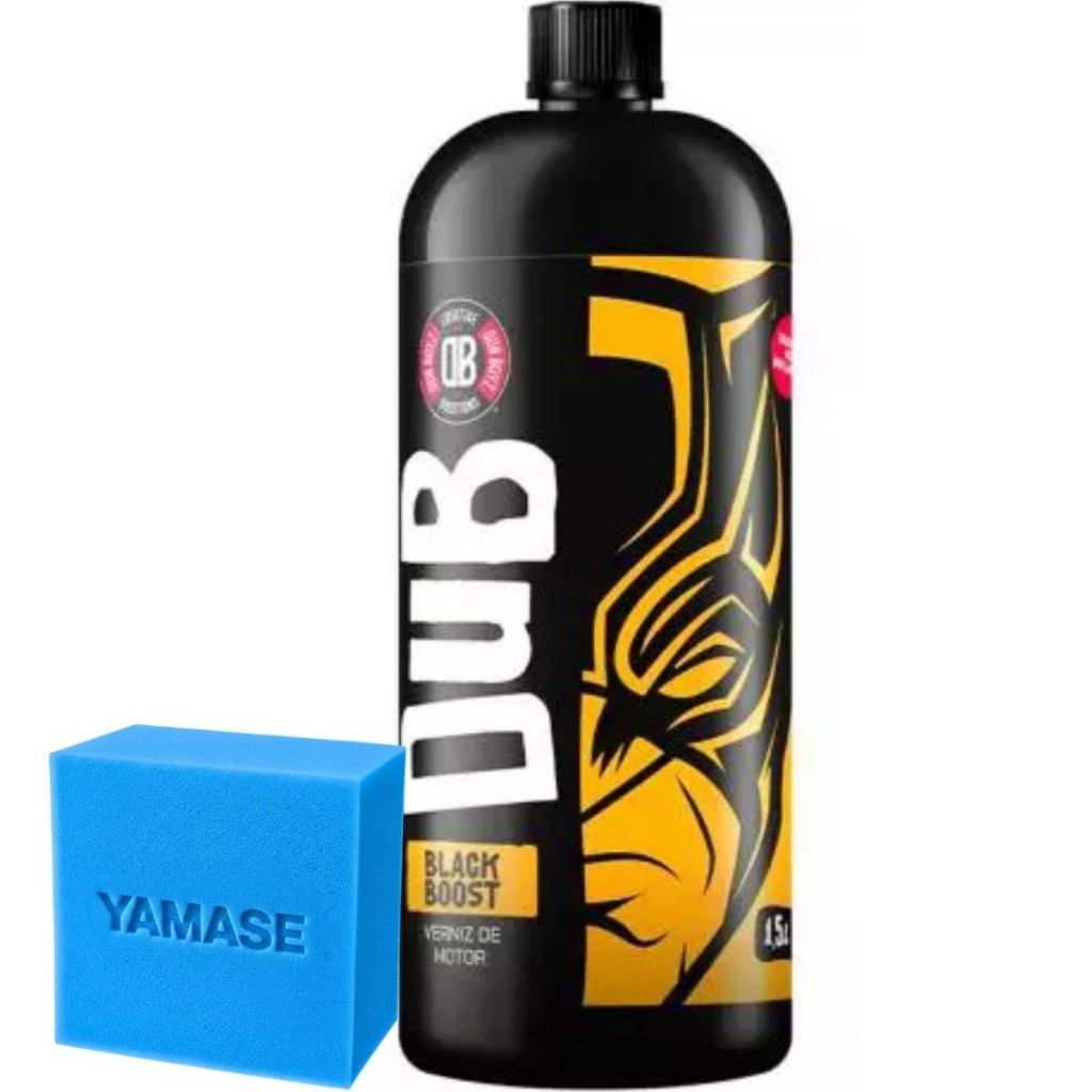 Produto Para Proteger e Revitalizar Motor Verniz de Motor Black Boost Dub Boyz 1,5L