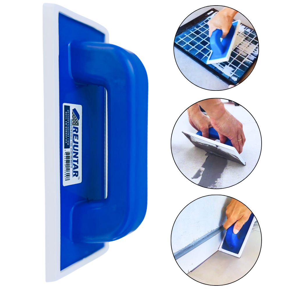 Desempenadeira para Rejunte com Refil / Espátula para rejuntar com  Refil em Oferta na Shopee