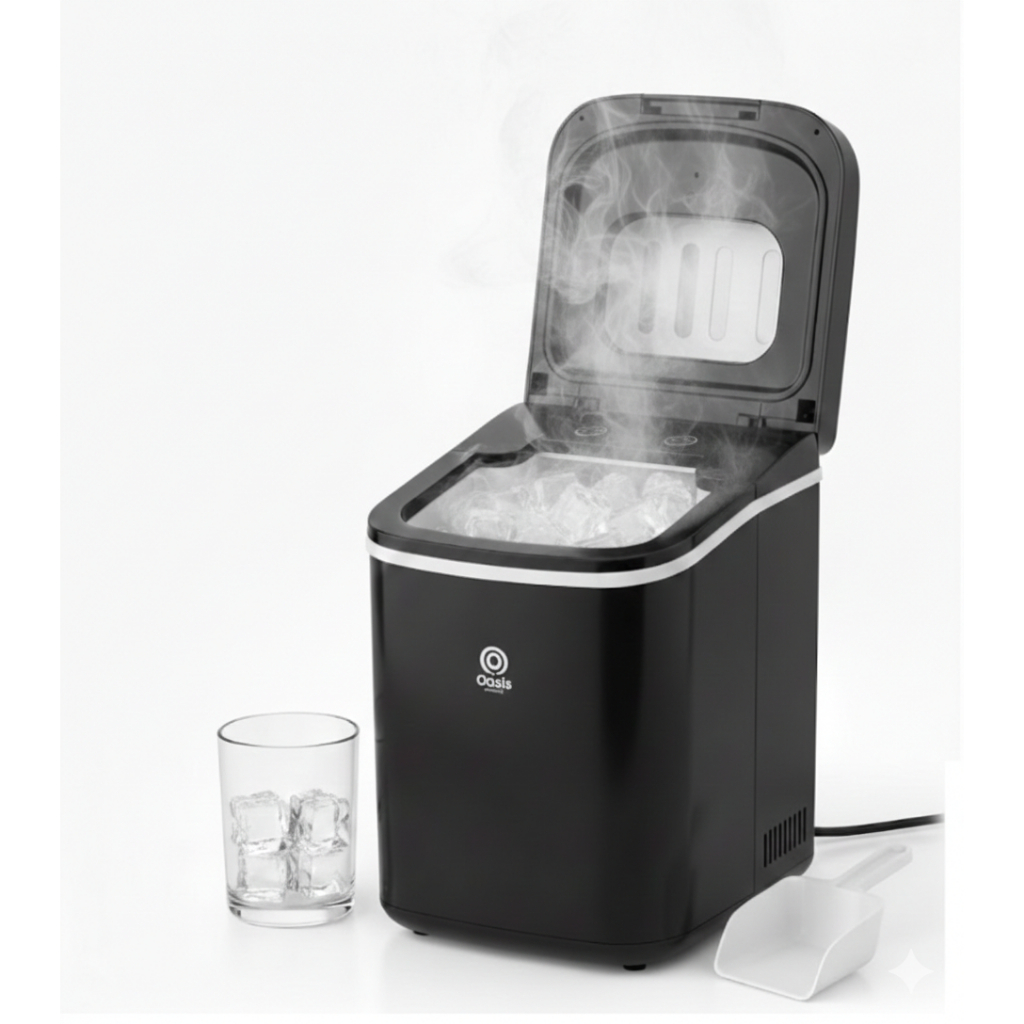 Máquina de Gelo Portátil Turbo Ice 1,3L Produção Rápida 6–8 Min 127V