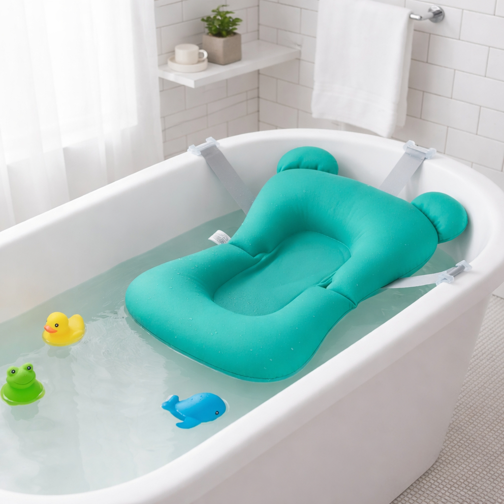 Almofada Para Banho Do Bebê Baby VARIAS CORES