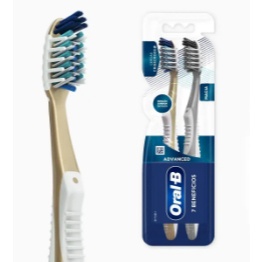 Escova de Dente Oral-B Pro-HELT com 2 unidades em Oferta na Shopee