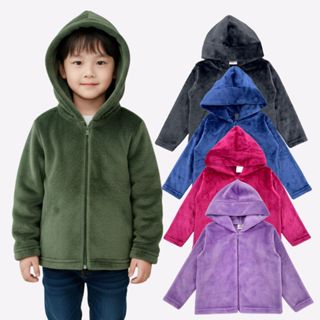 Jaqueta Fleece Casaco Peluciado Plush Inverno Quentinho Infantil Pelucia para o Frio em Oferta na Shopee
