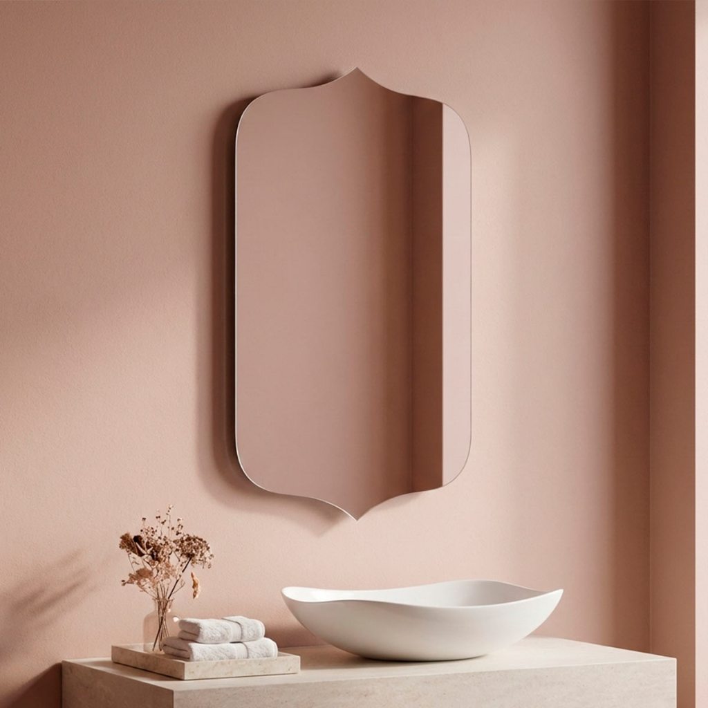 Espelho Pinterest Decorativo Grande Orgânico 60x80 Mod. Bali em Oferta na Shopee