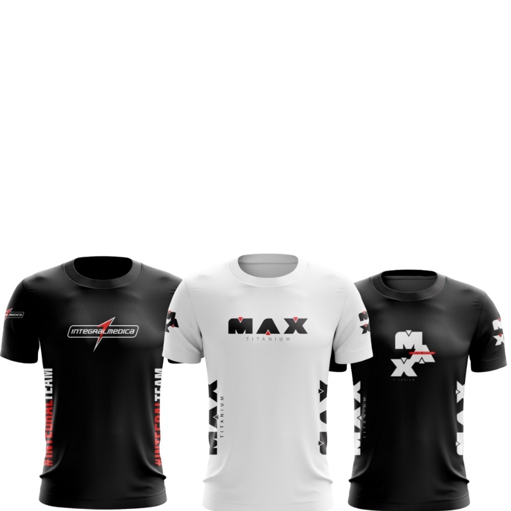 KIT 3 CAMISAS MASCULINA DRY FIT TREINO ACADEMIA PROTEÇÃO UV CAMISETA MASCULINO ESPORTIVA