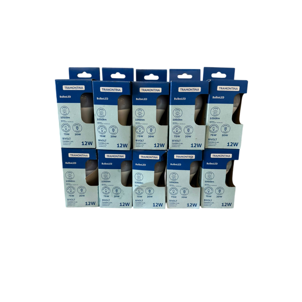 kIT 10 LâmpadaS LED Tramontina 12w Bivolt Menor Preço