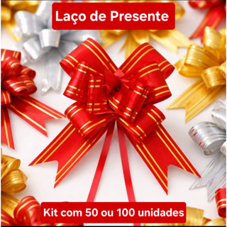 Laço para Presente 18mmX350mm Varias Cores Laço Facil Decorativo em Oferta na Shopee