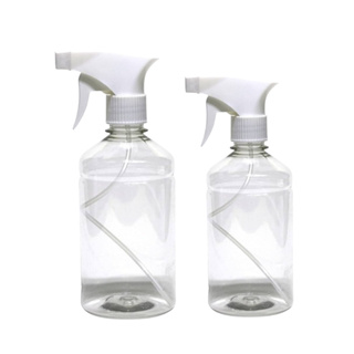 Kit Borrifador Spray Pulverizador Transparente 250ml e 500ml Material de Alta Qualidade em Oferta na Shopee