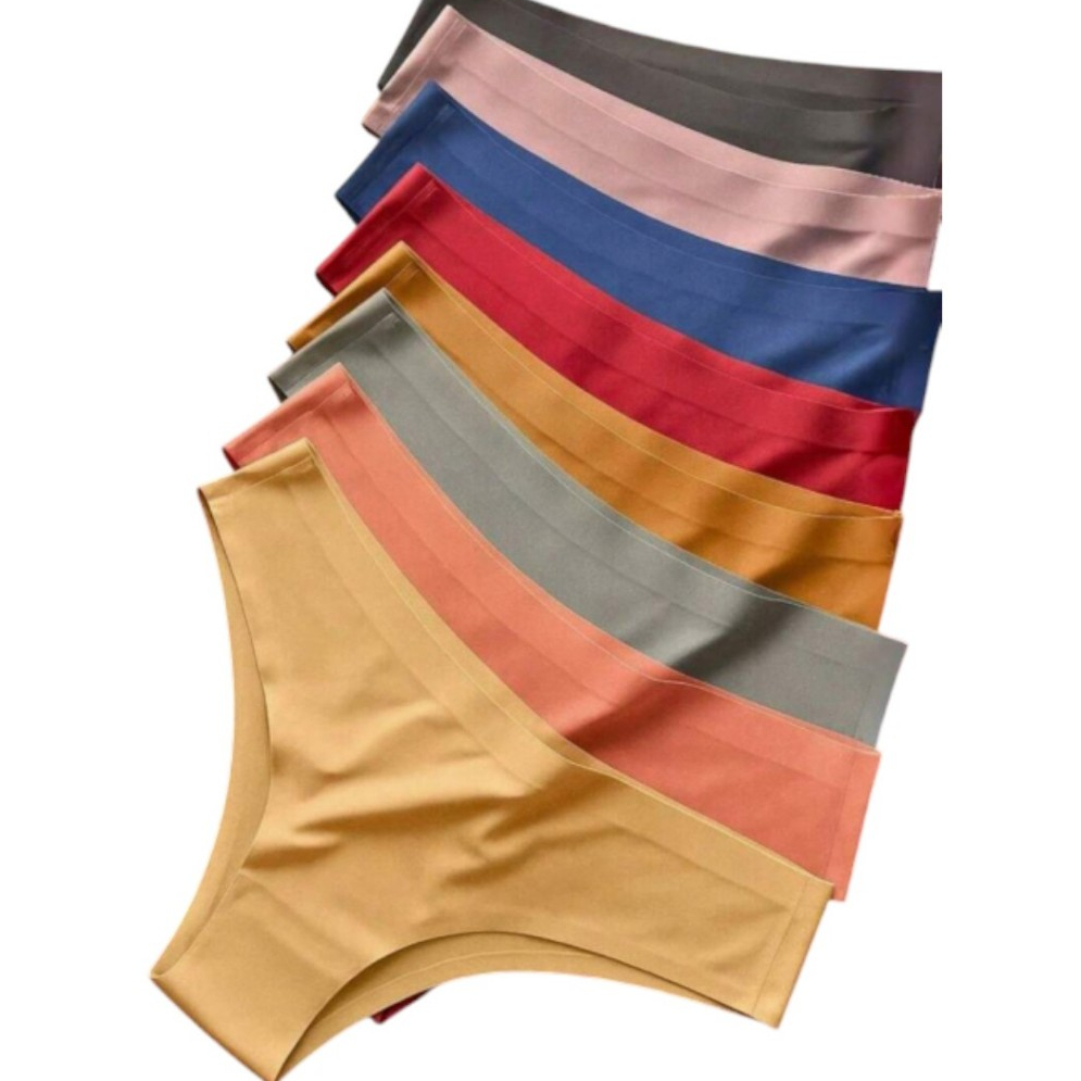 Kit Calcinhas Tanga Sem Costura Confortável Corte a Laser Não Marca