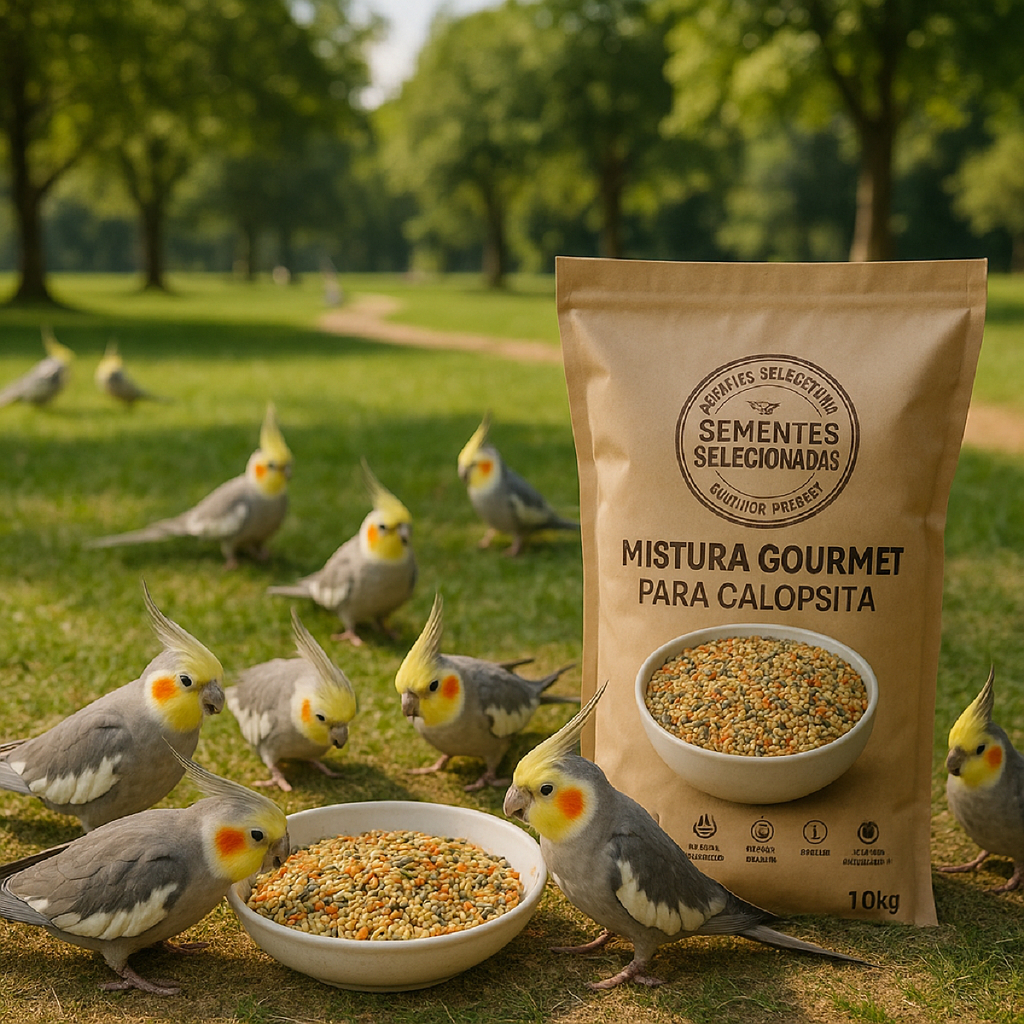 Mistura Premium para Calopsita 10 kg | Grãos Selecionados em Oferta na Shopee