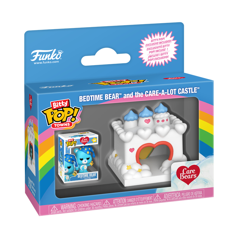 FUNKO BITTY POP TOWN CARE BERAS - BEDTIME BEAR AND THE CARE-A-LOT CASTLE (90114) NOVO ORIGINAL em Oferta na Shopee