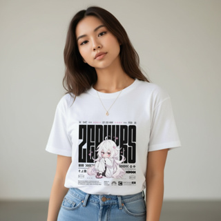 Camiseta "ZEPHYRS DREAM" Camisa Casual Unissex Algodão Confortável em Oferta na Shopee