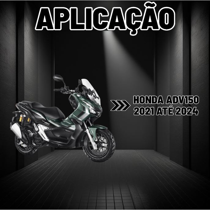Disco De Freio Traseiro + Pastilha Honda Adv150 2021 Á 2024 — imagem 2 de 2