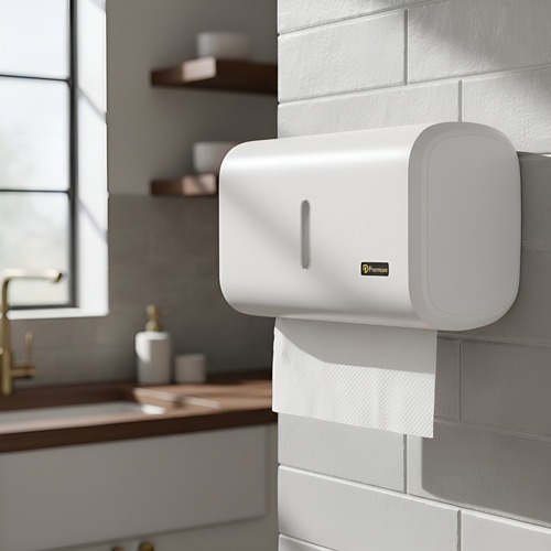 Dispenser porta papel toalha interfolha Toalheiro Premisse Urban Branco