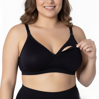 1/2/3 Sutiã Amamentação Plus Size Confortável Macio Leve Suave Top Alta Sustentação Reforçado Premium em Oferta na Shopee