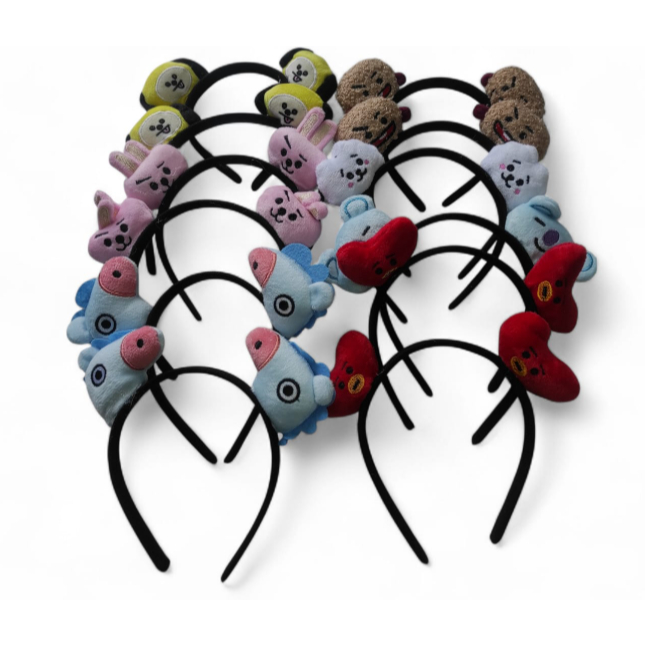 Tiara bts kpop bt21 tata  mang  shooky , kooky Rj kpop k-idol personagens jimin jin jungkook world tour
