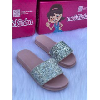 Molekinha Maxx Glitter Menina Total Conforto