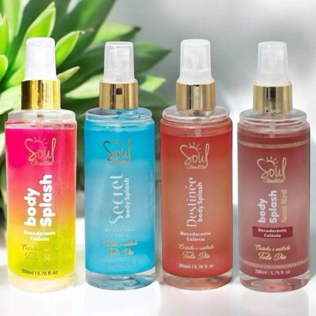 Body Splash Soul Paradox Secret Destinée Soul Red – Colônia Desodorante Perfumada e Refrescante