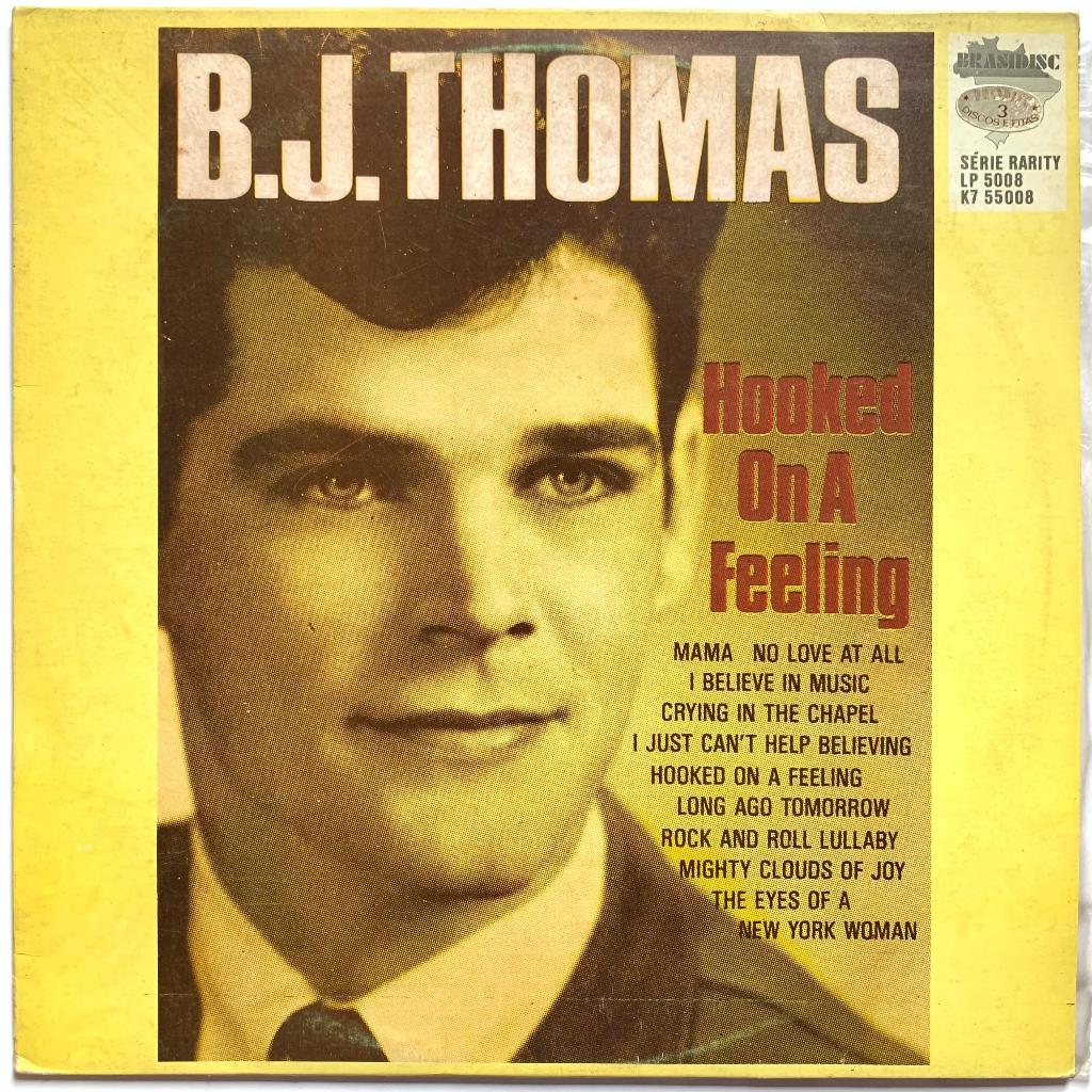 Disco de Vinil LP - B.J. Thomas - Hooked On A Feeling (Excelente Estado)