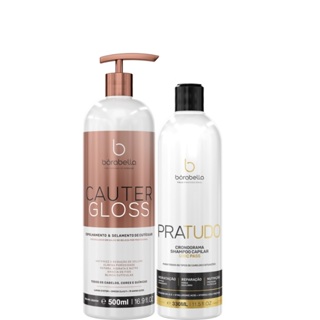 Borabella Cauter Gloss 500ml + Shampoo Pratudo 330ml em Oferta na Shopee