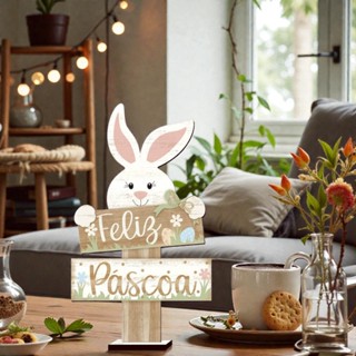 Decoração De Mesa - Feliz Páscoa - 20 X 34,5 Cm em Oferta na Shopee