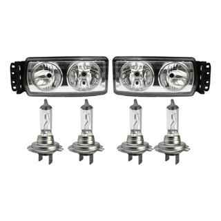 Farol Principal Caminhão Compatível Iveco Stralis Tector Cursor Trakker em Oferta na Shopee