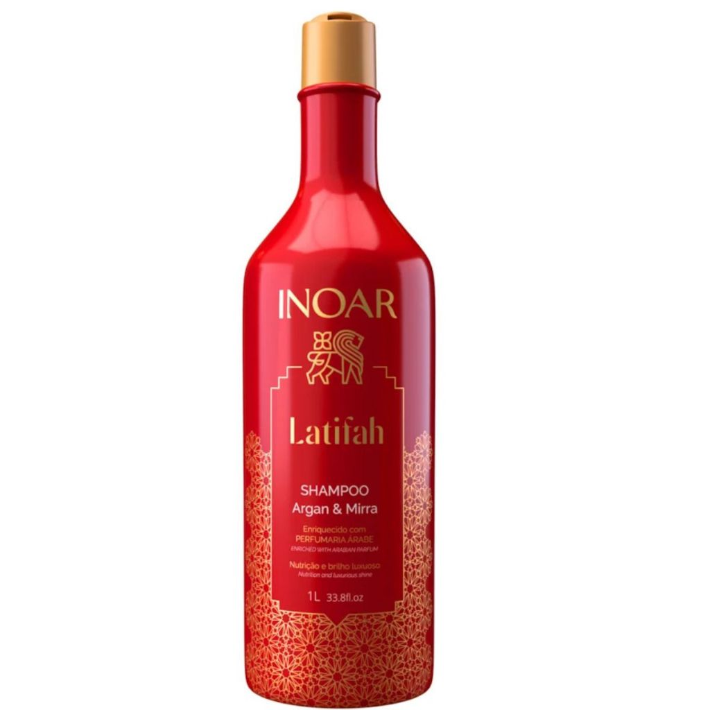 INOAR LATIFAH SHAMPOO 1 LITRO em Oferta na Shopee