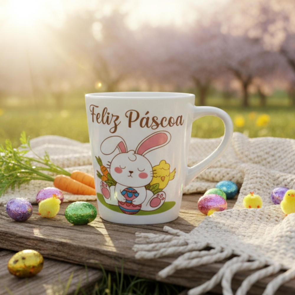 Kit 6 Caneca Páscoa 120ml Lembrancinha Chocolate Presente Porcelana em Oferta na Shopee