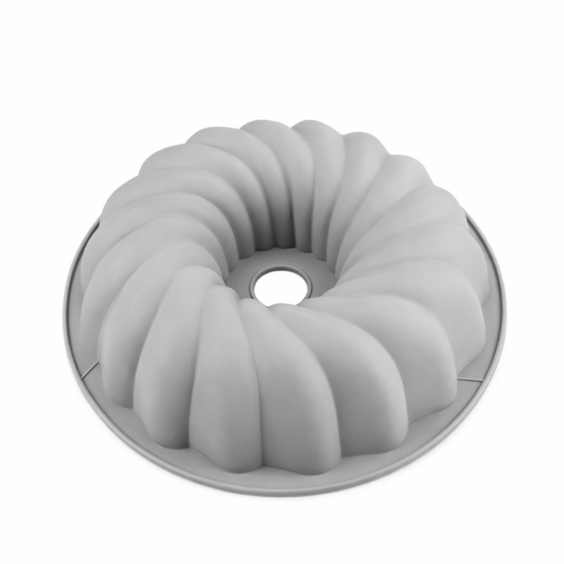 Forma de Bolo Vulcão Redonda Alta de Silicone Antiaderente Forno e Air Fryer
