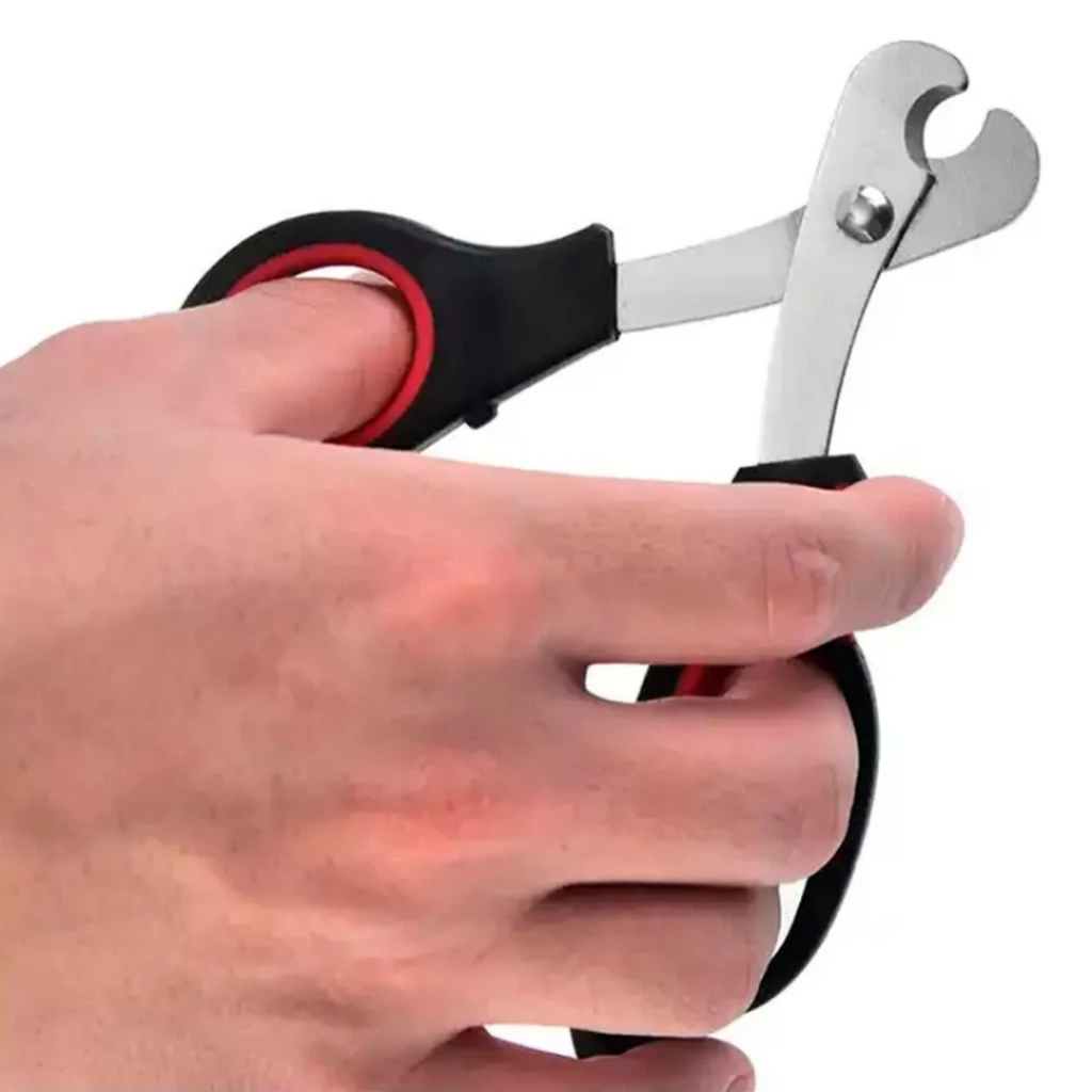 CORTADOR TESOURA PREMIUM DE UNHAS PARA CÃES E GATOS