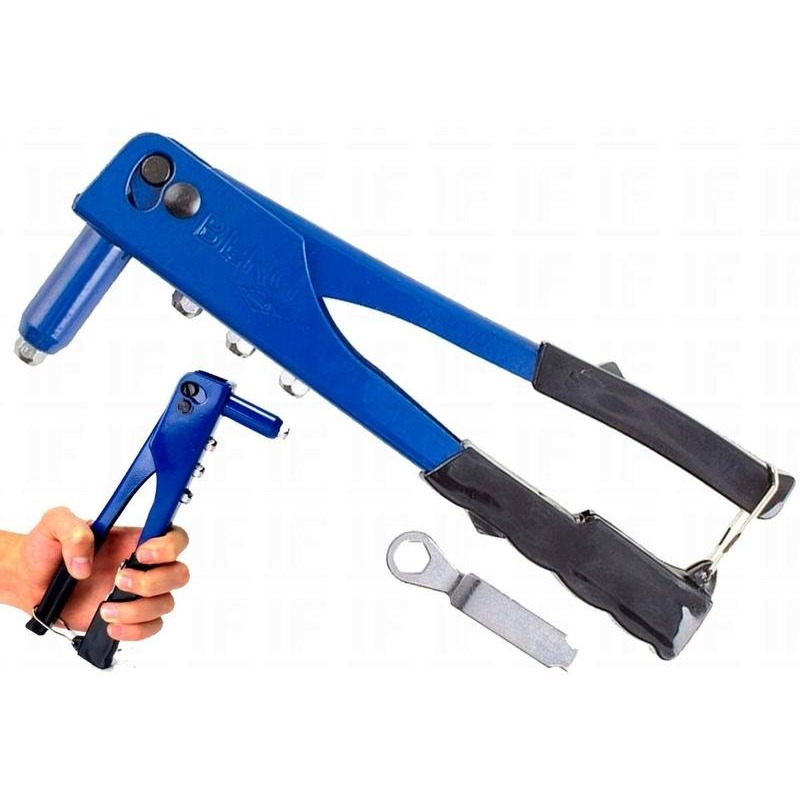 Alicate Profissional Rebitador Rebitadeira Pop Bico Longo 9,5 - Berg