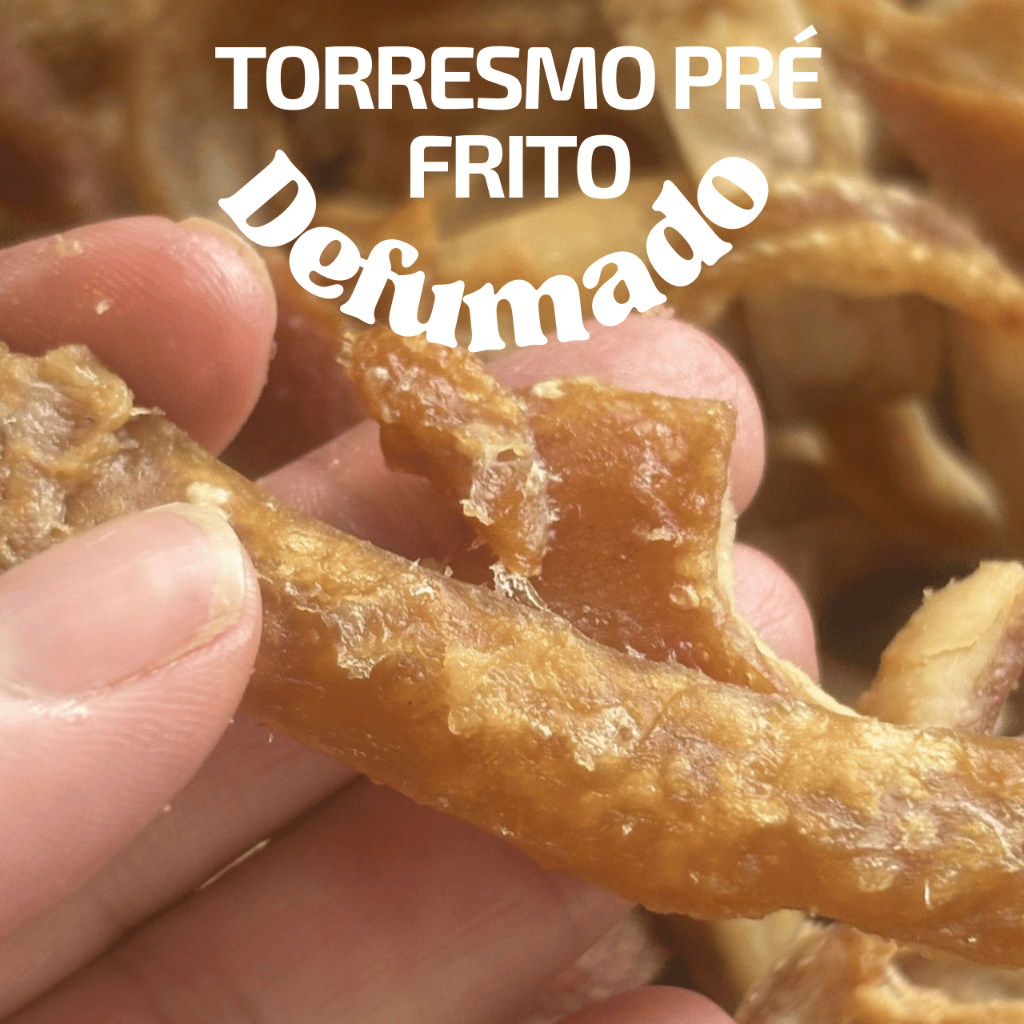 Torresmo Pururuca Defumado Semi- Pronto Bares, restaurantes. em Oferta na Shopee