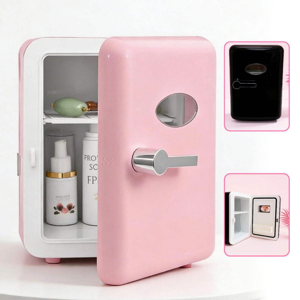 Mini Geladeira Skincare 5 Litros FAN&CO Bivolt em Oferta na Shopee